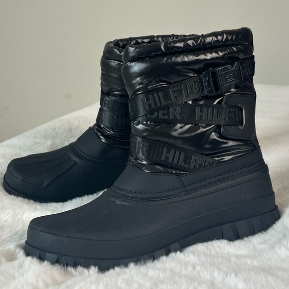 Black Boots, Tommy Hilfiger, Size 7M, Never used, new without tags 🏷️ - Picture 10 of 14